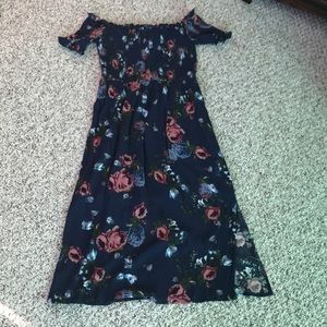 Off the shoulder dress